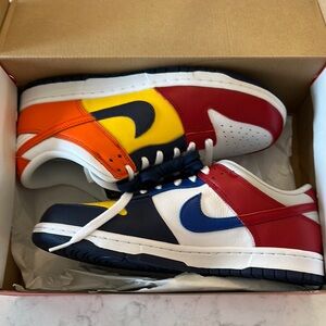 Nike Dunk Low JP QS
Midnight navy/varsity maize/ marine 
Men’s 10.5 NWT